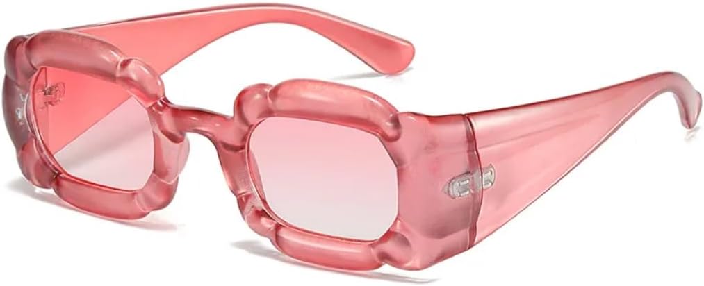 Квадратные солнцезащитные очки для женщин, конфетные цвета, панк-стиль, винтажные градиентные, для мужчин, нестандартная форма, защита от УФ-излучения UV400 UATXTAU, Pink
Квадратные солнцезащитные очки для женщин, конфетные цвета, панк-стиль, винтажные градиентные, для мужчин, нестандартная форма, защита от УФ-излучения UV400 UATXTAU, Pink