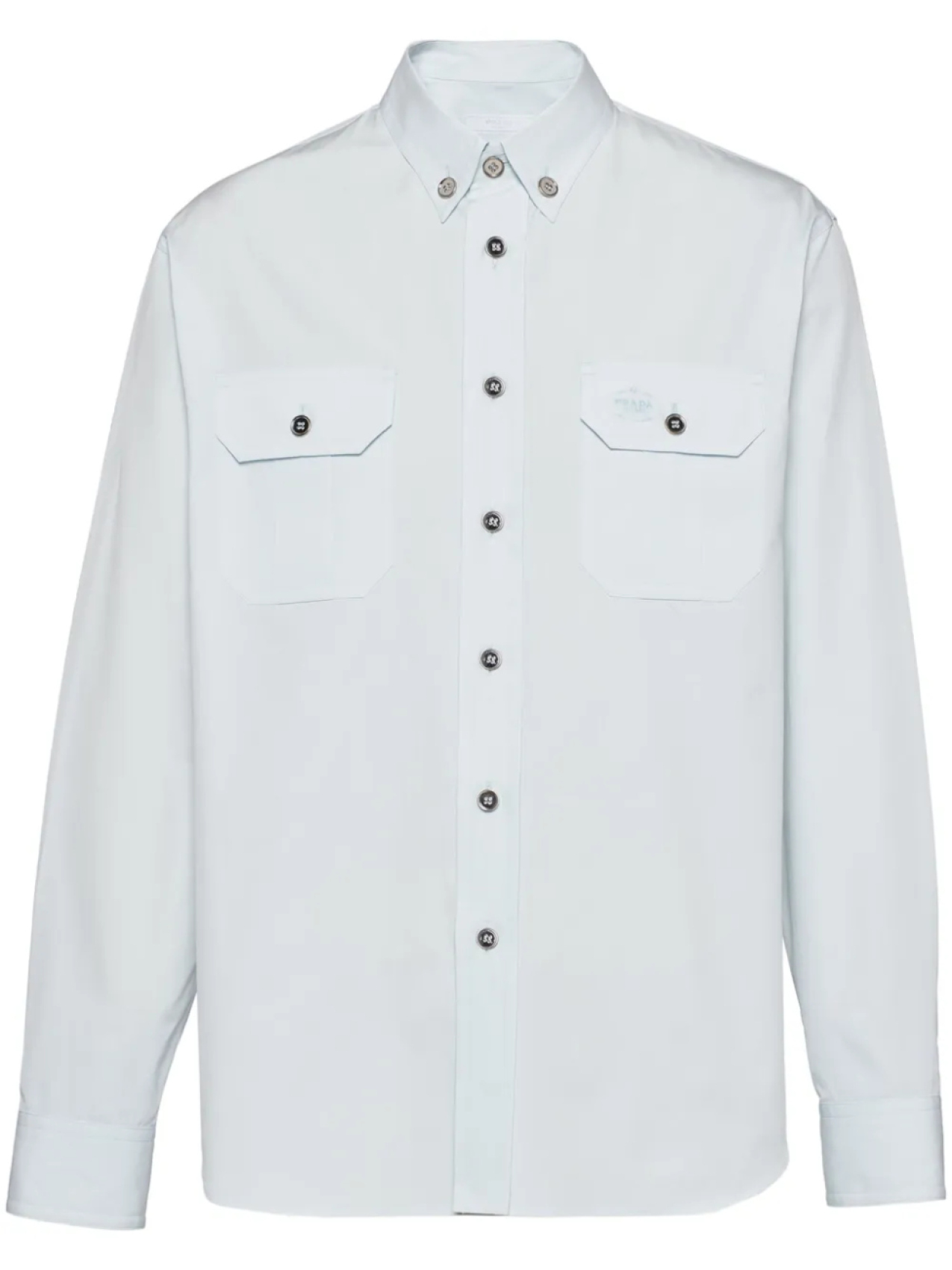 Рубашка на пуговицах Prada, синий
Рубашка на пуговицах Prada, синий