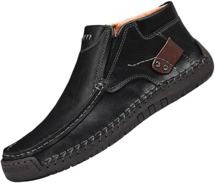 Мужские слипоны для ходьбы на каждый день, кожаные повседневные туфли-ботинки, удобные, дышащие, для улицы и офиса Soft Time Toy, черный
Мужские слипоны для ходьбы на каждый день, кожаные повседневные туфли-ботинки, удобные, дышащие, для улицы и офиса Soft Time Toy, черный