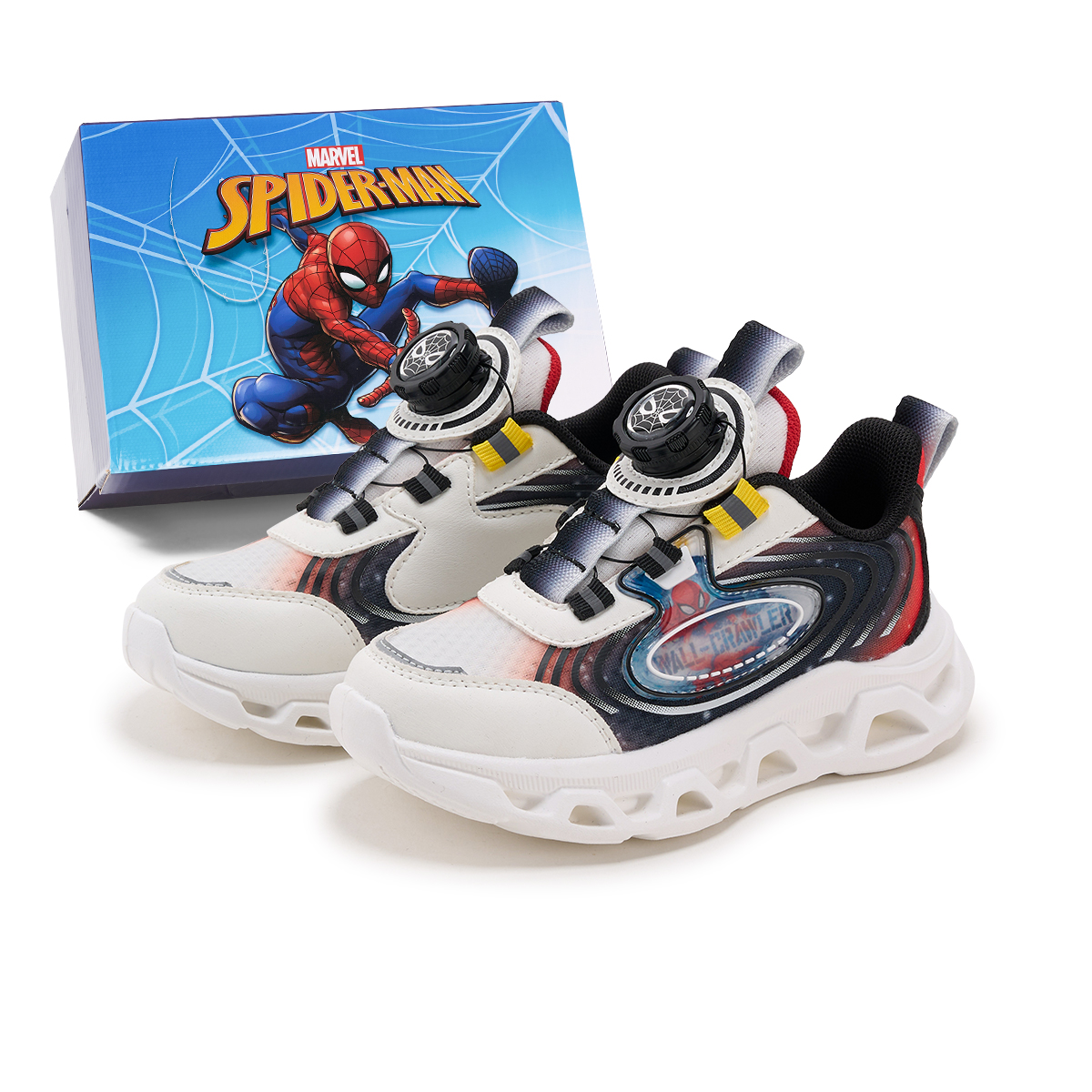 Детская повседневная обувь с Человеком-пауком Disney, черный/красный
Детская повседневная обувь с Человеком-пауком Disney, черный/красный