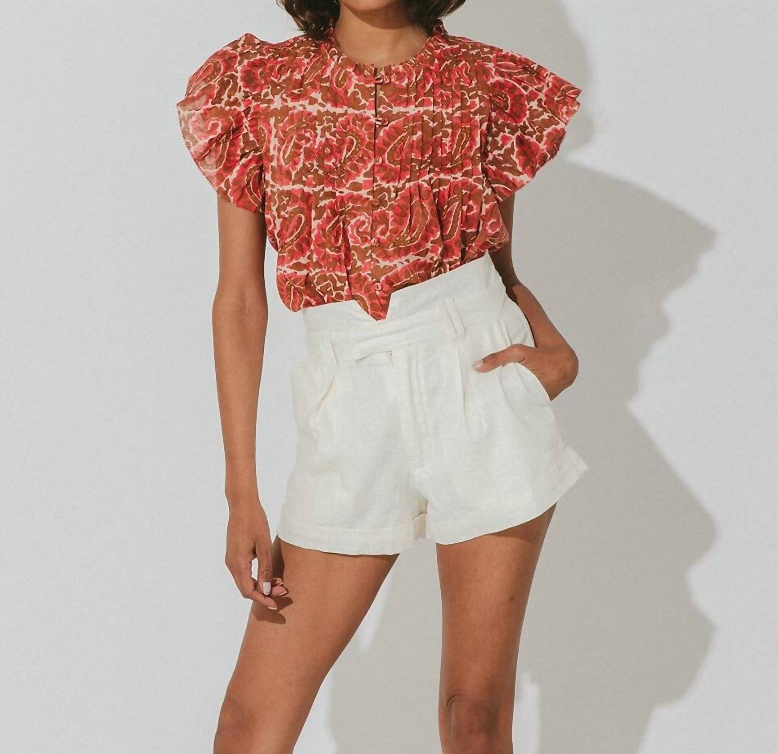 Блуза «Калла» в цвете «Аврора» Cleobella, цвет aurora
Блуза «Калла» в цвете «Аврора» Cleobella, цвет aurora