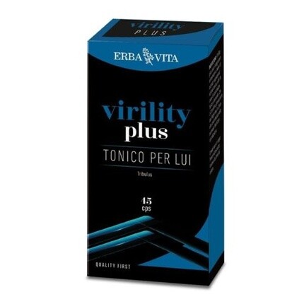 ERBA VITA Virility Plus Бодрящая добавка, 45 капсул
ERBA VITA Virility Plus Бодрящая добавка, 45 капсул