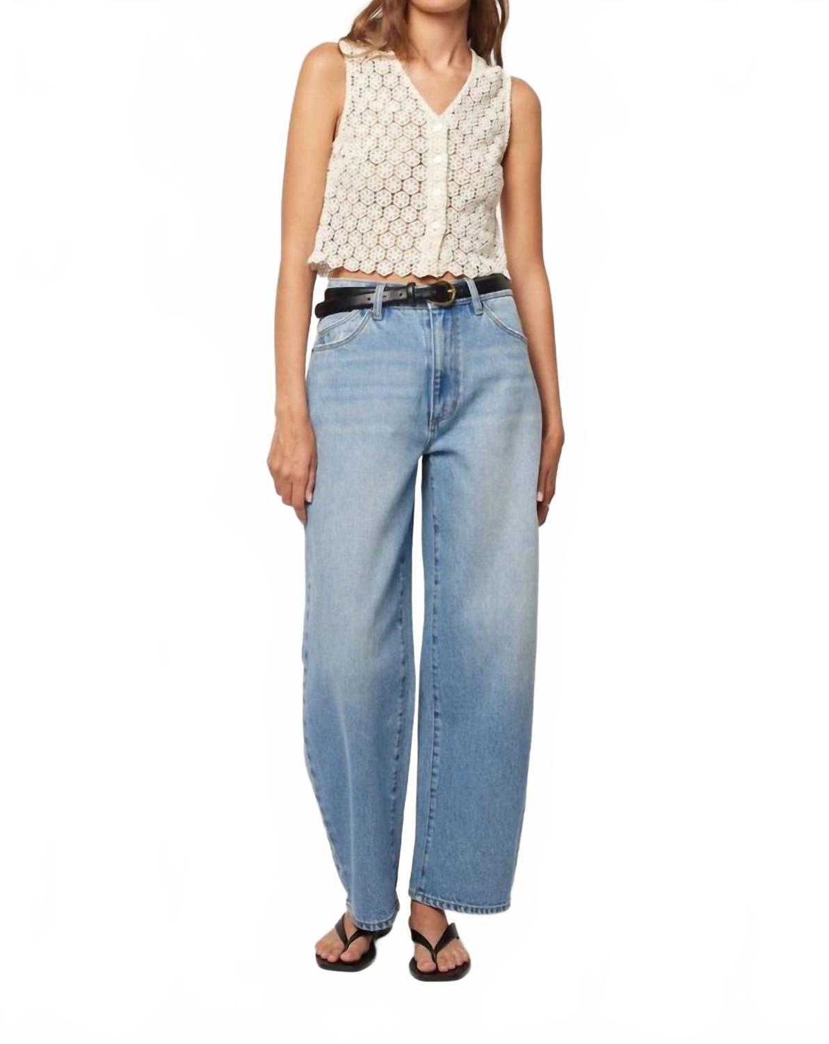 Джинсы Gigi Barrel в синем цвете ROLLA'S
Джинсы Gigi Barrel в синем цвете ROLLA'S