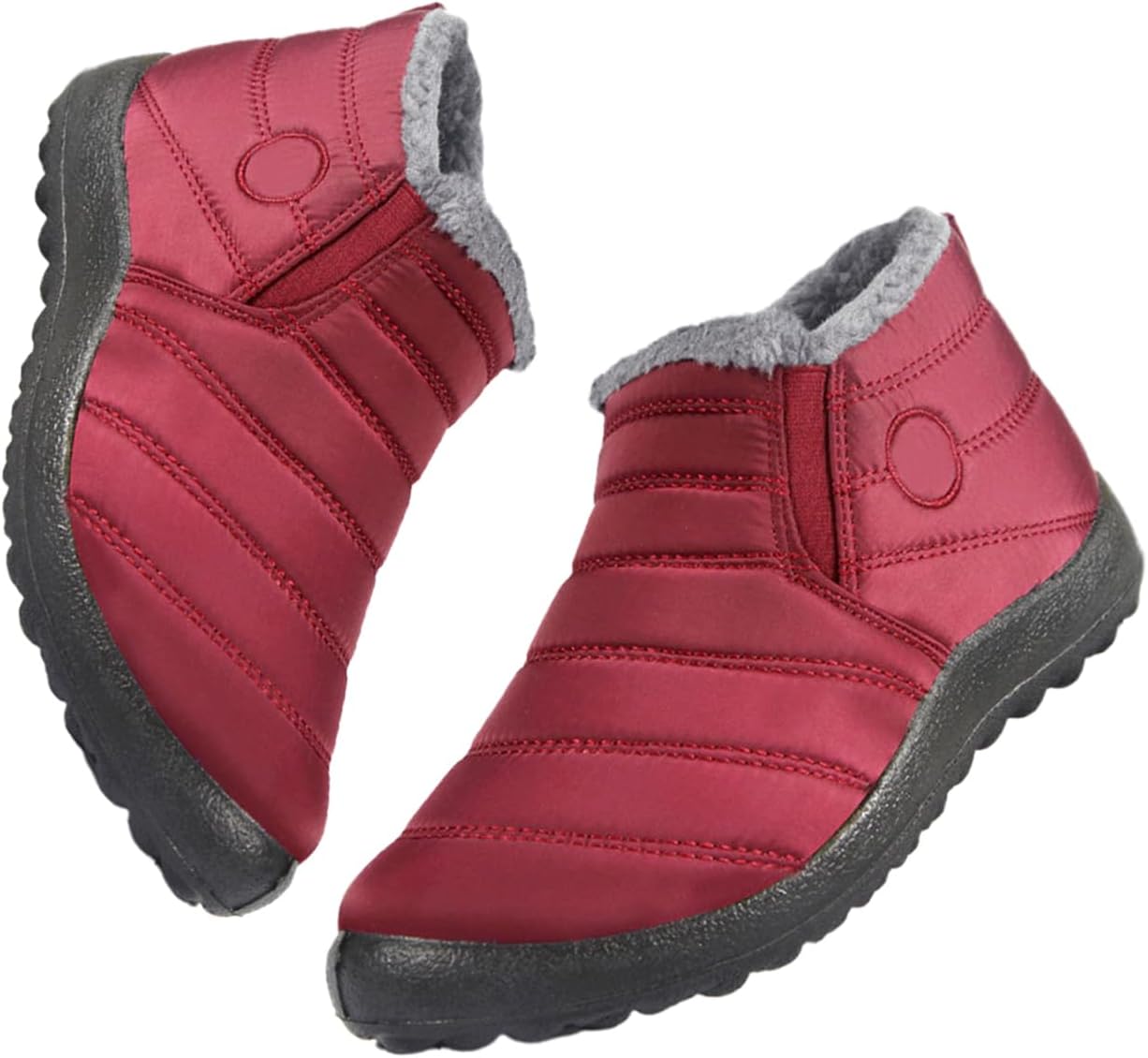 Женские зимние теплые ботинки с меховой подкладкой, водонепроницаемые, без застежек, нескользящие, легкие и удобные, для прогулок на открытом воздухе Generic, красный
Женские зимние теплые ботинки с меховой подкладкой, водонепроницаемые, без застежек, нескользящие, легкие и удобные, для прогулок на открытом воздухе Generic, красный