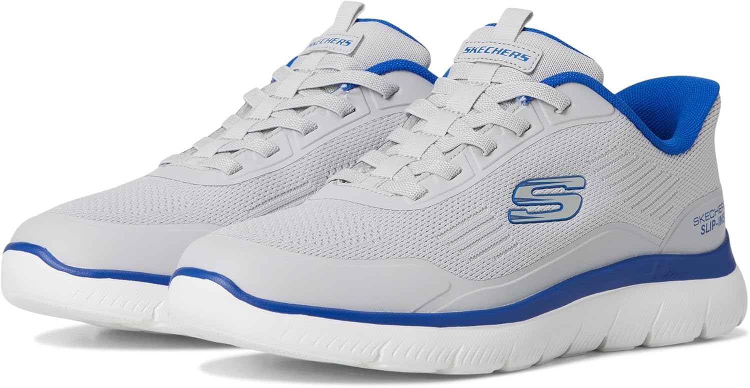 Мужские слипоны Skechers Summits Leyter без застежек, голубой
Мужские слипоны Skechers Summits Leyter без застежек, голубой
