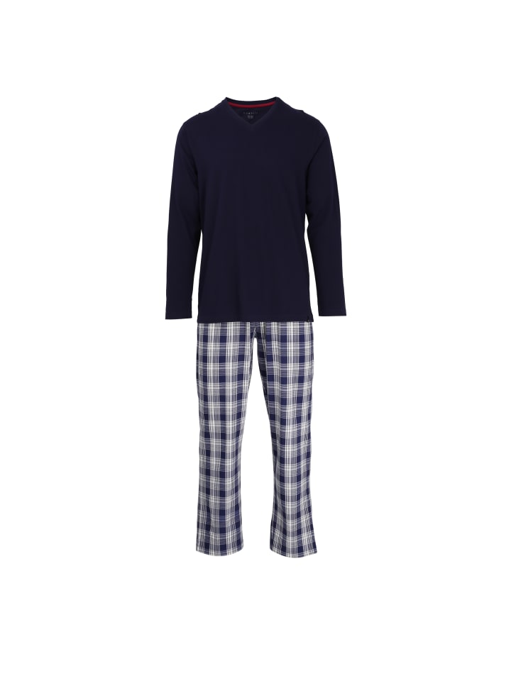 Bugatti Пижама «Генуя» в сине-темную клетку
Bugatti Пижама «Генуя» в сине-темную клетку