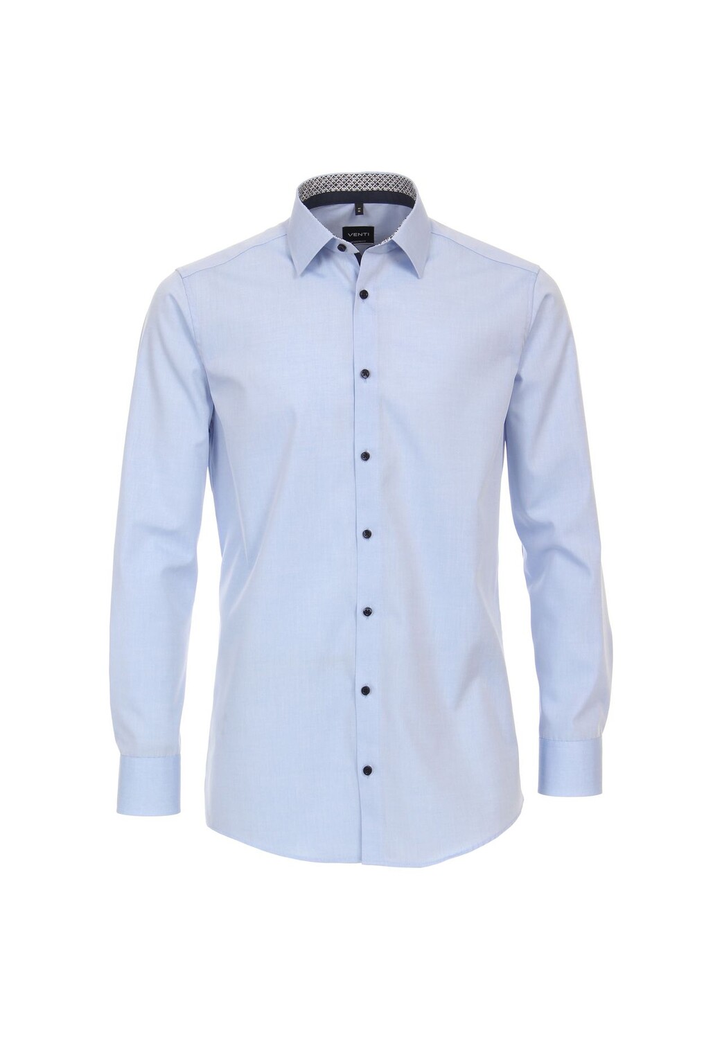 Мужская деловая рубашка однотонного современного кроя Venti, светло-синий
Мужская деловая рубашка однотонного современного кроя Venti, светло-синий