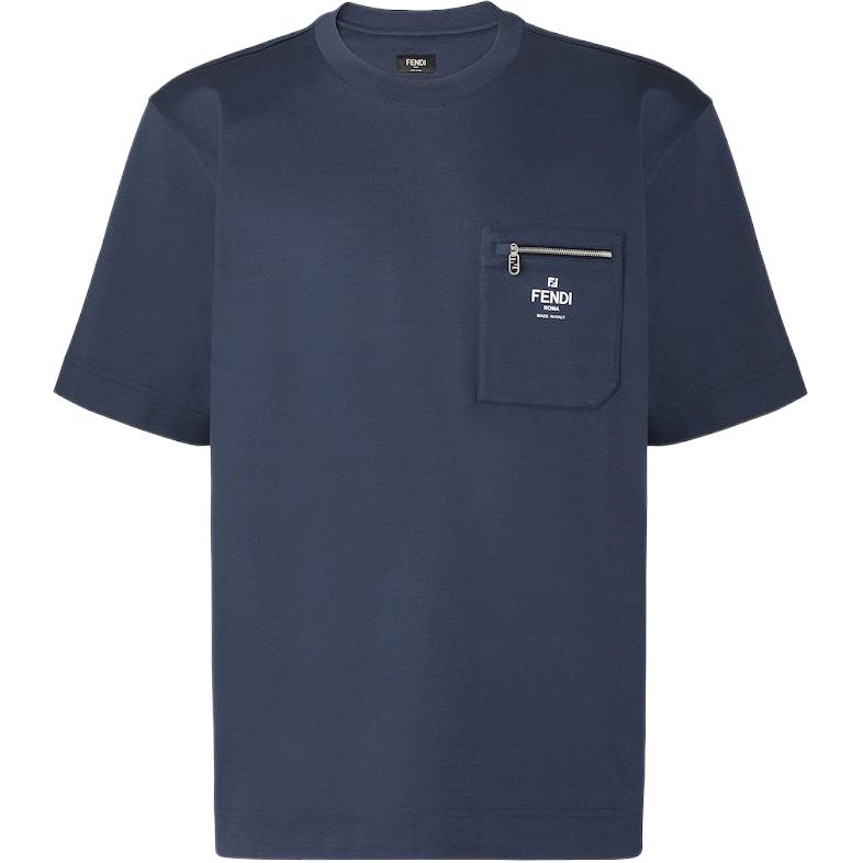 Футболка с принтом логотипа FENDI, темно-синий
Футболка с принтом логотипа FENDI, темно-синий