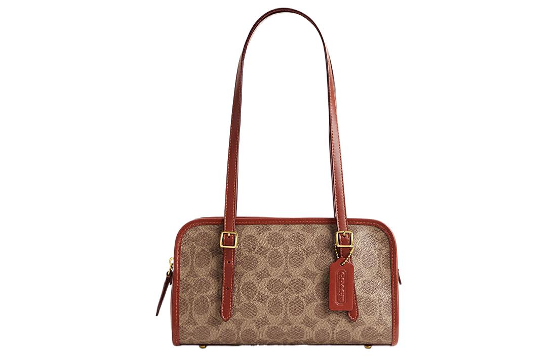 COACH Сумка через плечо Swing Zip из искусственной кожи с натуральной кожей, женская сумка, коричневая
COACH Сумка через плечо Swing Zip из искусственной кожи с натуральной кожей, женская сумка, коричневая