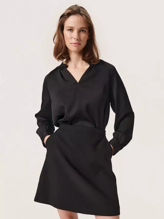 Блуза Soaked In Luxury Ioana Raglan Sleeve, черный
Блуза Soaked In Luxury Ioana Raglan Sleeve, черный