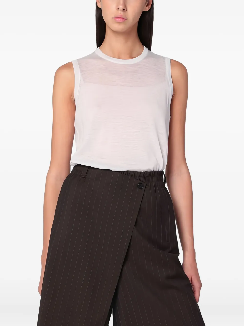 Футболка без рукавов 6397, белый
Футболка без рукавов 6397, белый