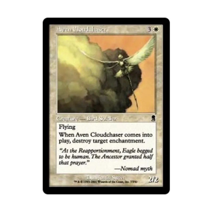 CCG Авен Cloudchaser (К), MTG - Odyssey
CCG Авен Cloudchaser (К), MTG - Odyssey