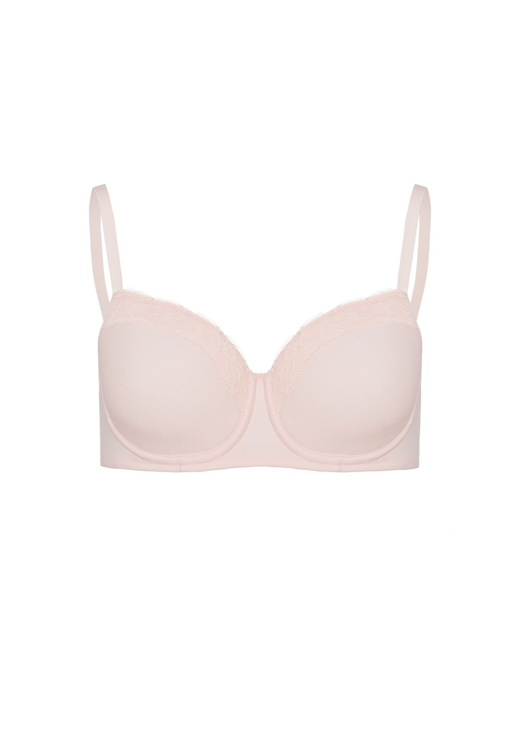 Бюстгальтер из хлопкового кружева с чашками HANRO, цвет Powder
Бюстгальтер из хлопкового кружева с чашками HANRO, цвет Powder