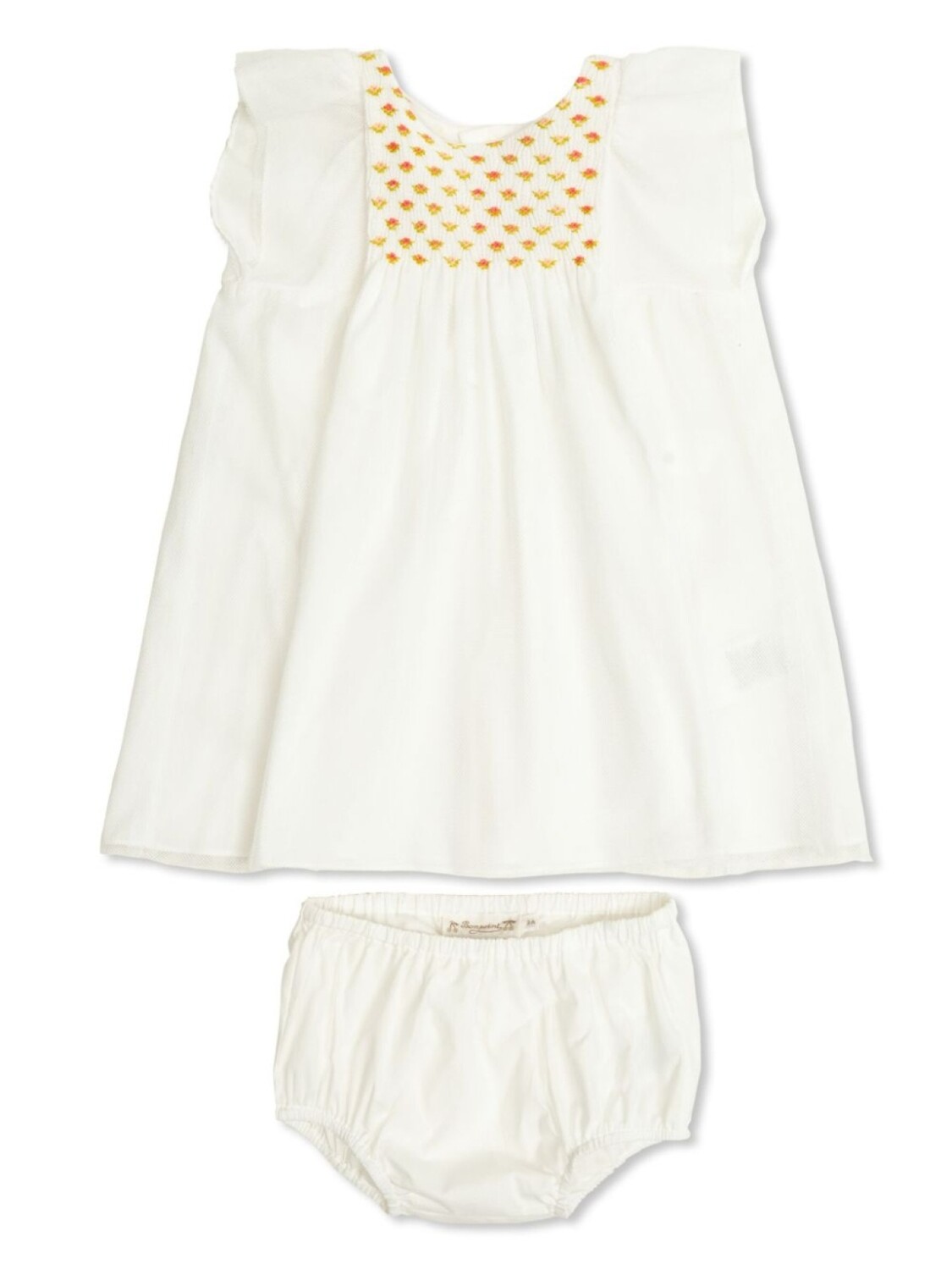 Платье Bonpoint со сборками, белый
Платье Bonpoint со сборками, белый