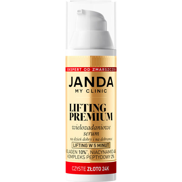 Многофункциональная сыворотка для лица для доброго утра и доброго вечера, 30 мл Janda Lifting premium
Многофункциональная сыворотка для лица для доброго утра и доброго вечера, 30 мл Janda Lifting premium