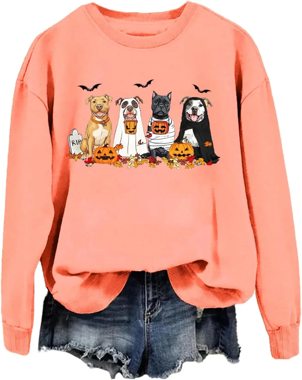 Толстовка Pitbull Ghost Dogs, Halloween TrueSHE
Толстовка Pitbull Ghost Dogs, Halloween TrueSHE