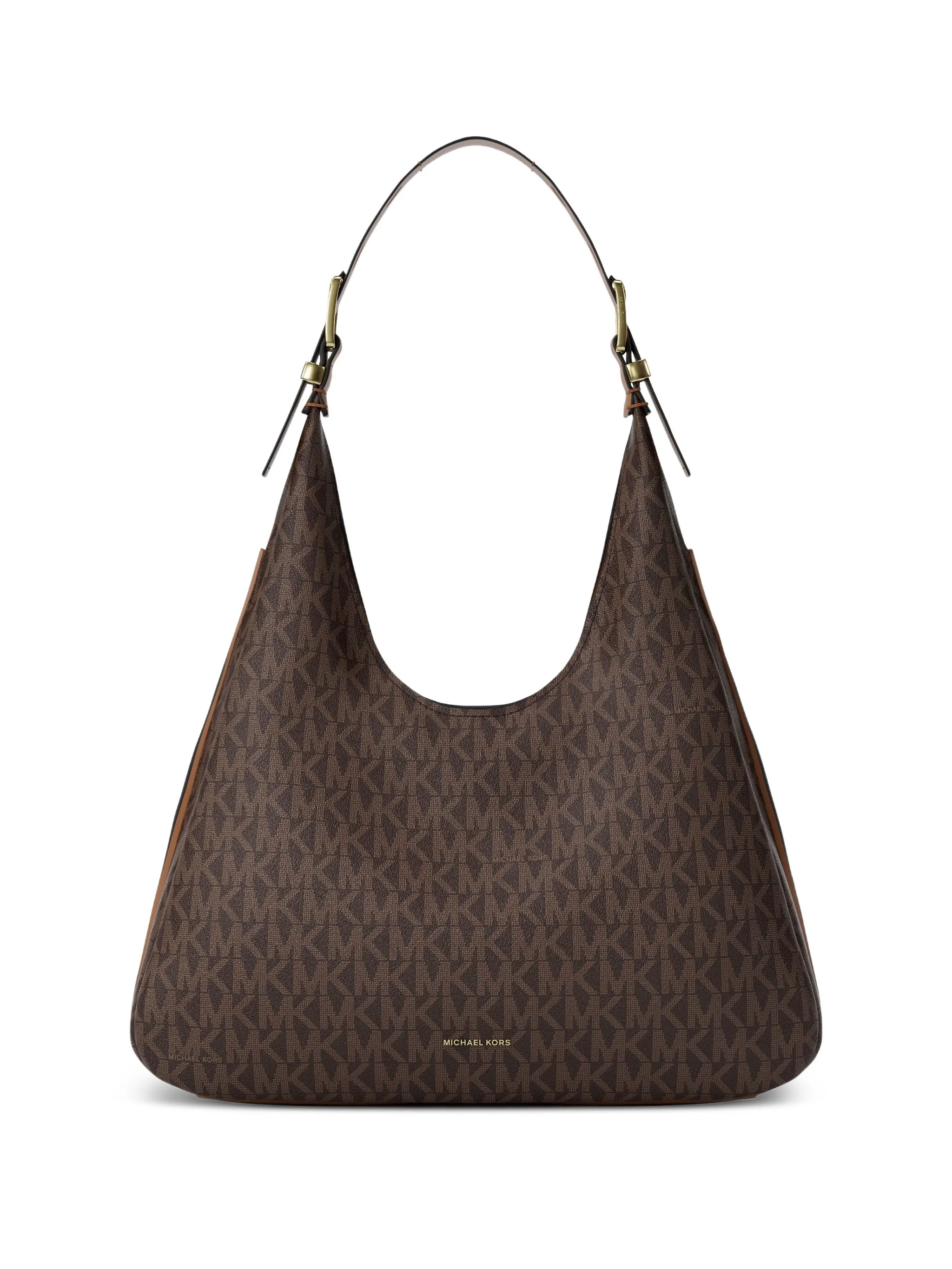 Сумка-бродяга с монограммой через плечо Michael Michael Kors, коричневый
Сумка-бродяга с монограммой через плечо Michael Michael Kors, коричневый