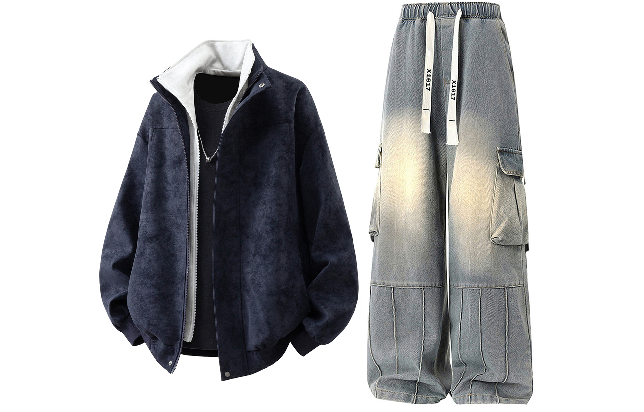 Повседневная спортивная одежда Unisex с воротником стойкой X1617, темно-синий jacket+желтый mud pants
Повседневная спортивная одежда Unisex с воротником стойкой X1617, темно-синий jacket+желтый mud pants