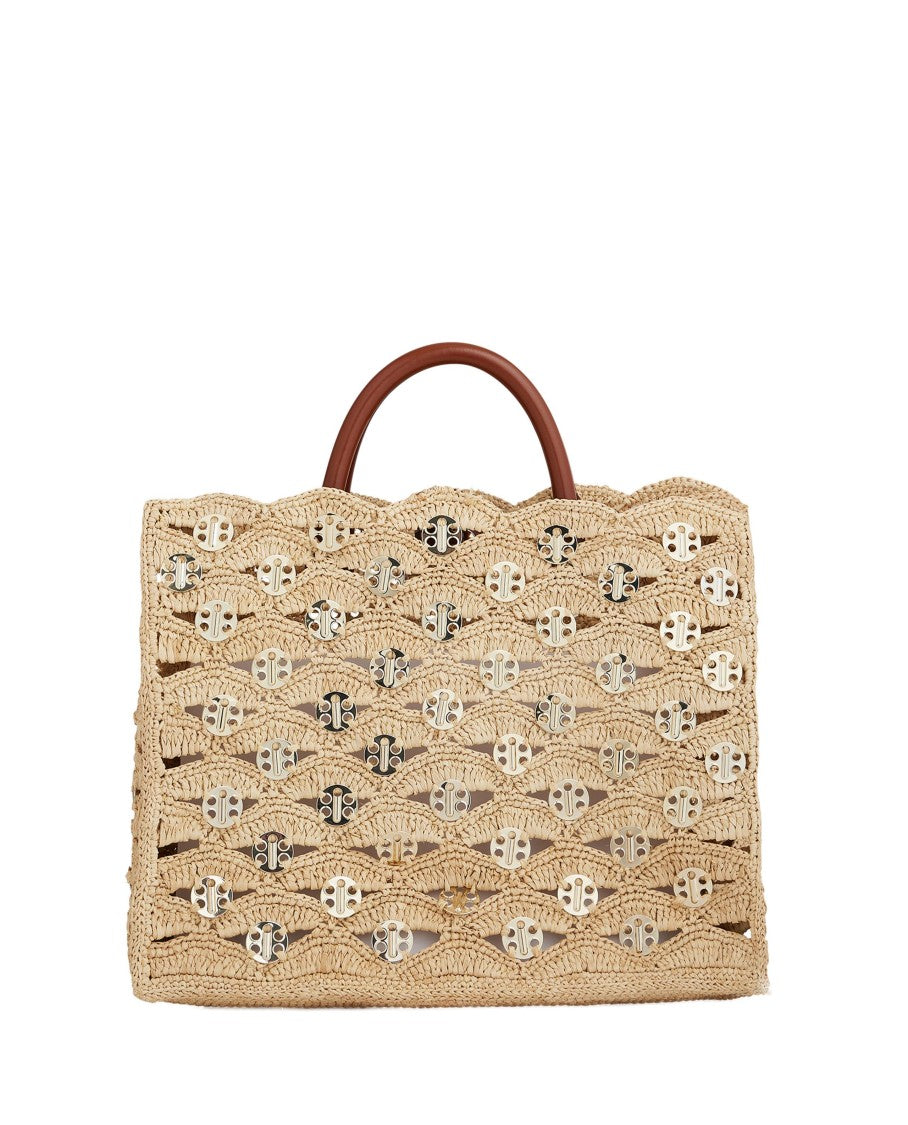 Соломенная сумка-шопер Rabanne, Neutrals
Соломенная сумка-шопер Rabanne, Neutrals