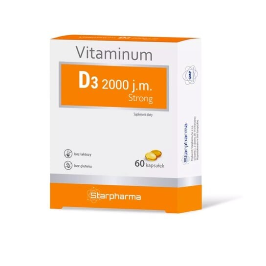 Starpharma, Витамин D3 2000 МЕ Сильная 30к
Starpharma, Витамин D3 2000 МЕ Сильная 30к