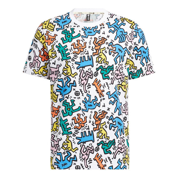 Футболка adidas x Keith Haring Crossover Cartoon Full Print Round Neck Sports Short Sleeve Unisex White, мультиколор, Белый, Футболка adidas x Keith Haring Crossover Cartoon Full Print Round Neck Sports Short Sleeve Unisex White, мультиколор
Футболка adidas x Keith Haring Crossover Cartoon Full Print Round Neck Sports Short Sleeve Unisex White, мультиколор, Белый, Футболка adidas x Keith Haring Crossover Cartoon Full Print Round Neck Sports Short Sleeve Unisex White, мультиколор