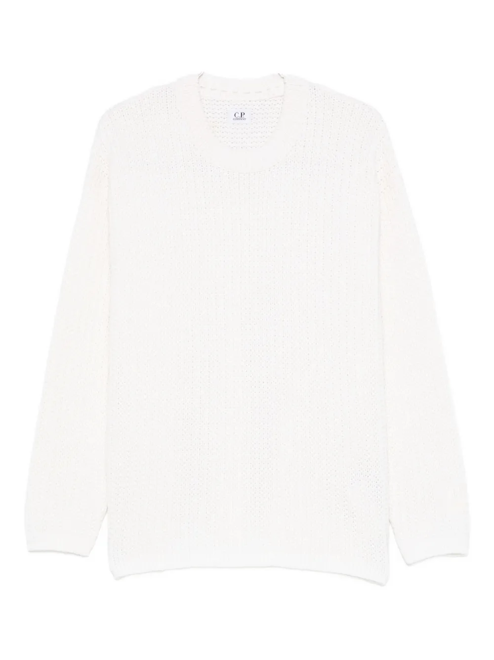 Свитер с круглым вырезом C.P. Company, белый
Свитер с круглым вырезом C.P. Company, белый