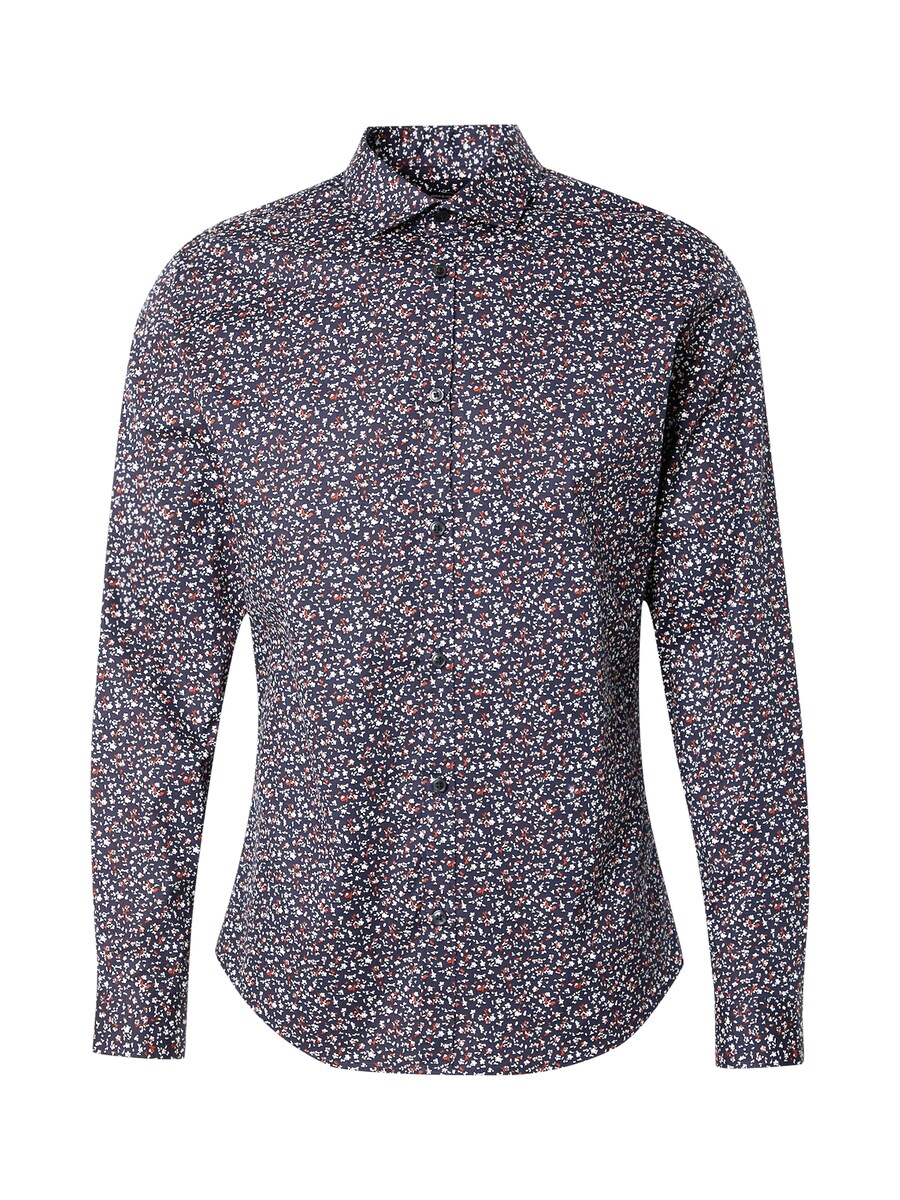 Рубашка Slim Fit на пуговицах JACK & JONES JPRBLABlackpool, темно-синий 
Рубашка Slim Fit на пуговицах JACK & JONES JPRBLABlackpool, темно-синий