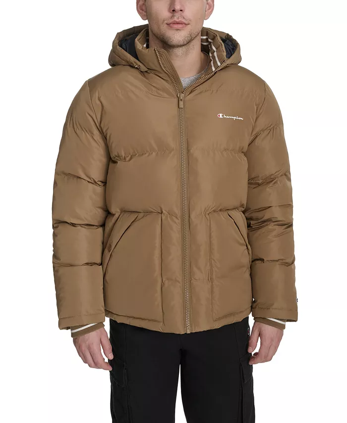 Мужская куртка-пуховик с капюшоном Champion, коричневый
Мужская куртка-пуховик с капюшоном Champion, коричневый