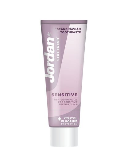 Зубная паста Jordan, Stay Fresh Toothpaste для чувствительных десен Sensitive 75мл
Зубная паста Jordan, Stay Fresh Toothpaste для чувствительных десен Sensitive 75мл