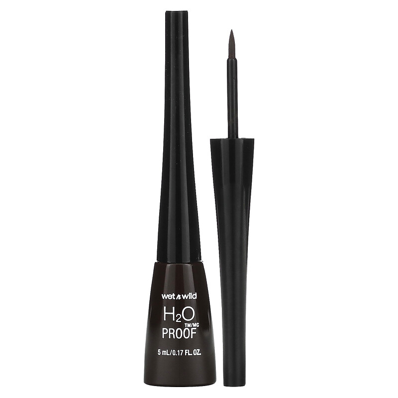 wet n wild, H2O Proof, жидкая подводка для глаз, оттенок 880 темно-коричневый, 5 мл (0,17 жидк. унции)
wet n wild, H2O Proof, жидкая подводка для глаз, оттенок 880 темно-коричневый, 5 мл (0,17 жидк. унции)
