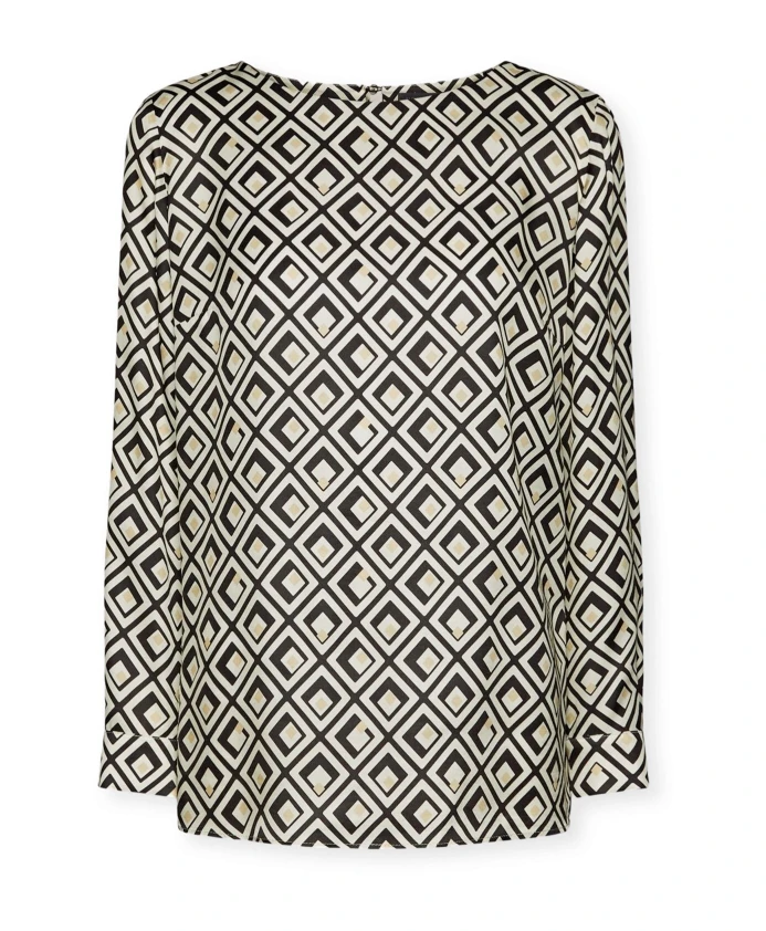 Блузка с принтом Elena Mirã², черный
Блузка с принтом Elena Mirã², черный