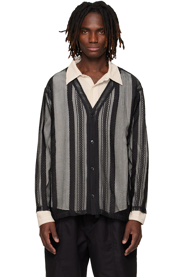 Кардиган с V-образным вырезом из полиэстеровой кружевной ткани South2 West8, черный
Кардиган с V-образным вырезом из полиэстеровой кружевной ткани South2 West8, черный