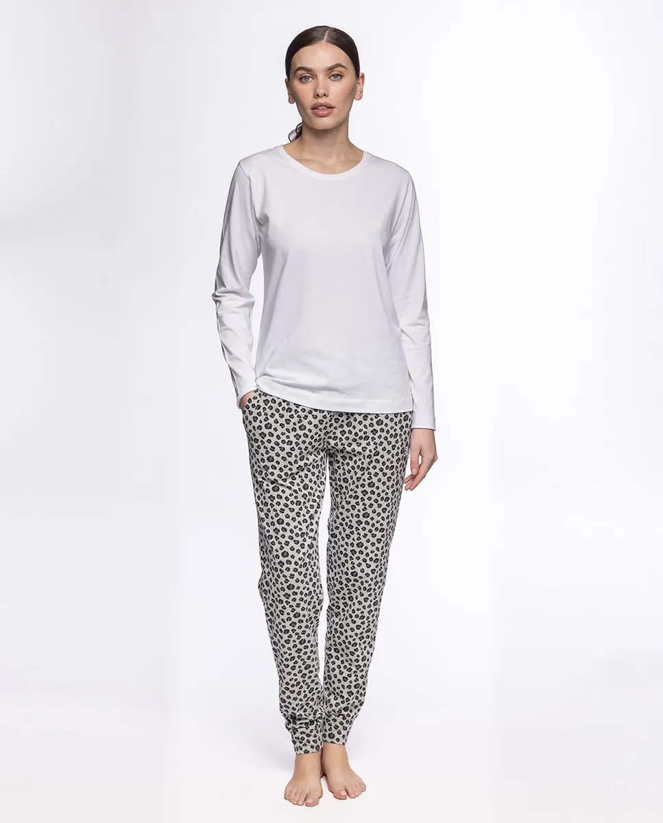 Женские домашние штаны из эластичного хлопка Punto Blanco, серый
Женские домашние штаны из эластичного хлопка Punto Blanco, серый