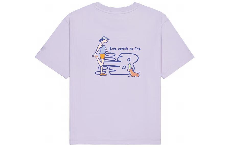 Футболка женская фиолетовая New Balance
Футболка женская фиолетовая New Balance