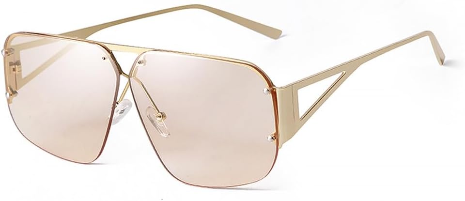 Модные металлические полуободковые солнцезащитные очки для женщин и мужчин, для вождения, большие солнцезащитные очки для мужчин с защитой от УФ-излучения UV400 TYUVIVO, C6
Модные металлические полуободковые солнцезащитные очки для женщин и мужчин, для вождения, большие солнцезащитные очки для мужчин с защитой от УФ-излучения UV400 TYUVIVO, C6