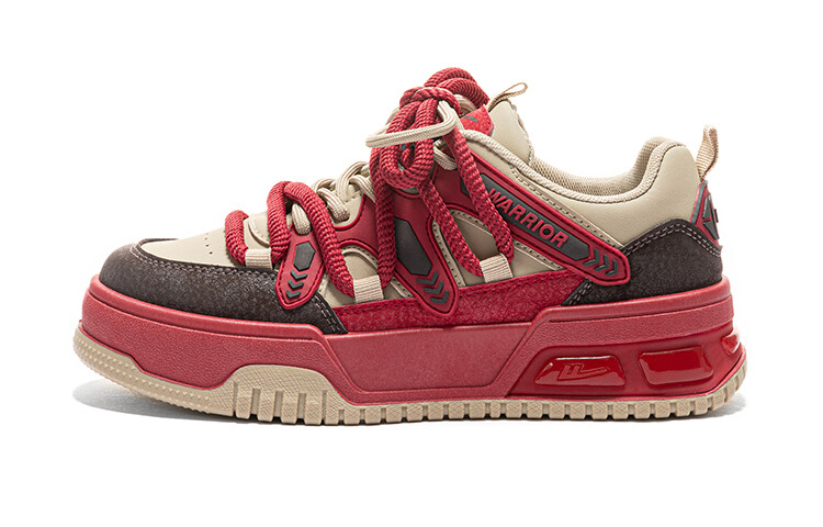 Кроссовки WARRIOR Skateboarding Shoes Women's Low-top Khaki Reddish Brown, коричневый
Кроссовки WARRIOR Skateboarding Shoes Women's Low-top Khaki Reddish Brown, коричневый