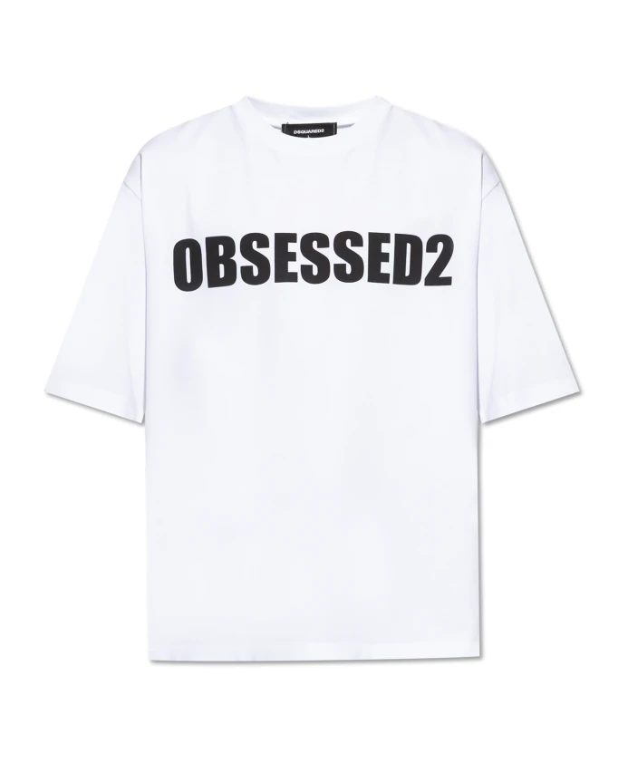 Футболка с логотипом Dsquared2, белый
Футболка с логотипом Dsquared2, белый