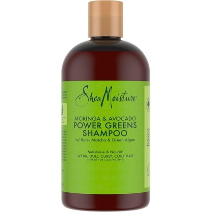 SheaMoisture Шампунь Power Greens с морингой и авокадо 384 мл Shea Moisture 
SheaMoisture Шампунь Power Greens с морингой и авокадо 384 мл Shea Moisture