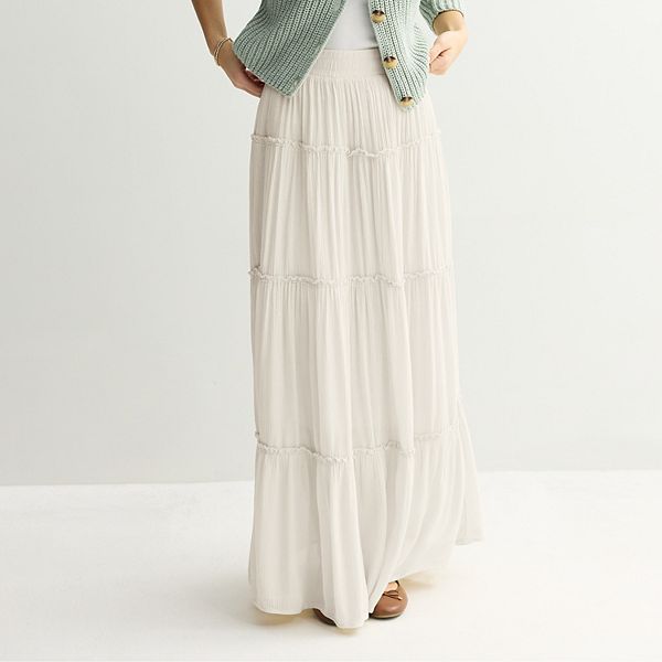 Юбка макси многоярусная Juniors So, Modern White
Юбка макси многоярусная Juniors So, Modern White