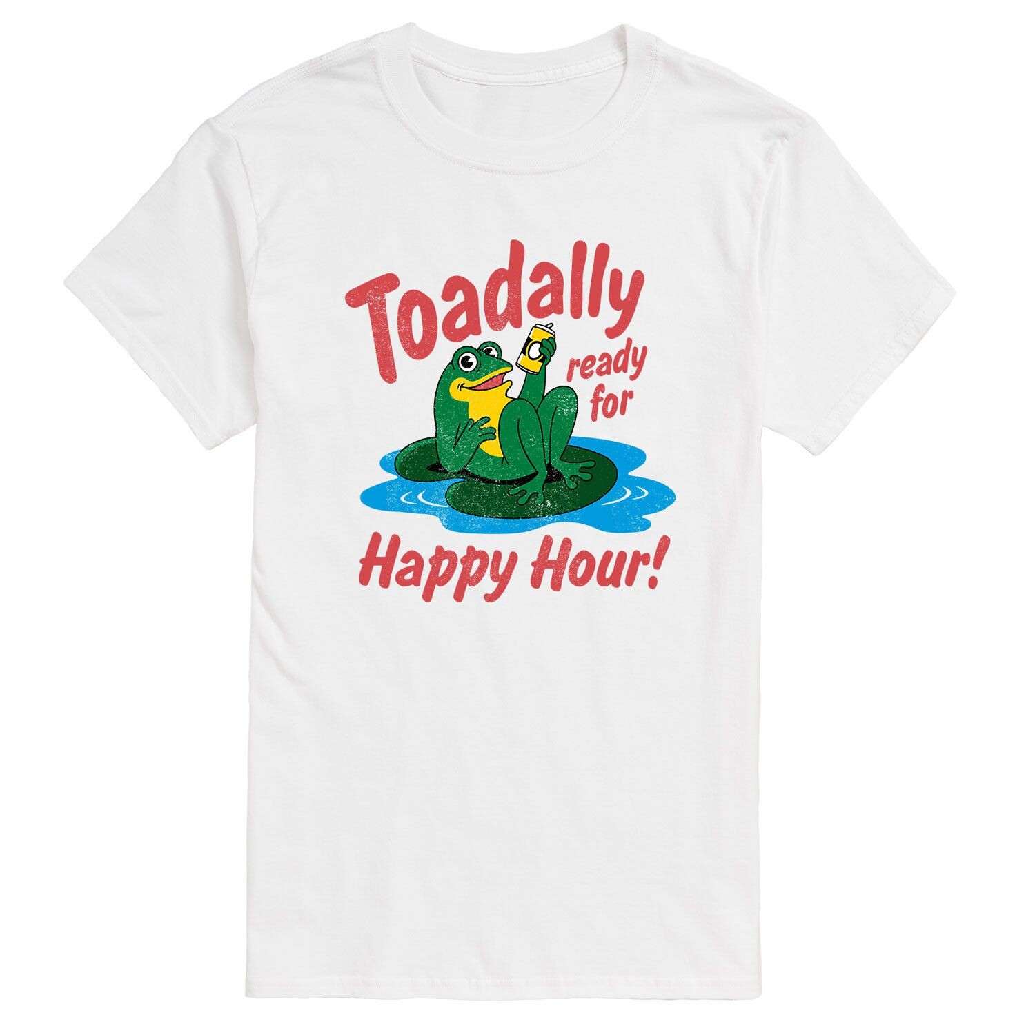 Мужская футболка с рисунком "Toadally Ready For Happy Hour" Licensed Character
Мужская футболка с рисунком "Toadally Ready For Happy Hour" Licensed Character