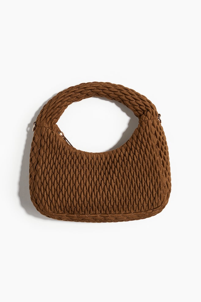 Стеганая сумка через плечо H&M, коричневый
Стеганая сумка через плечо H&M, коричневый