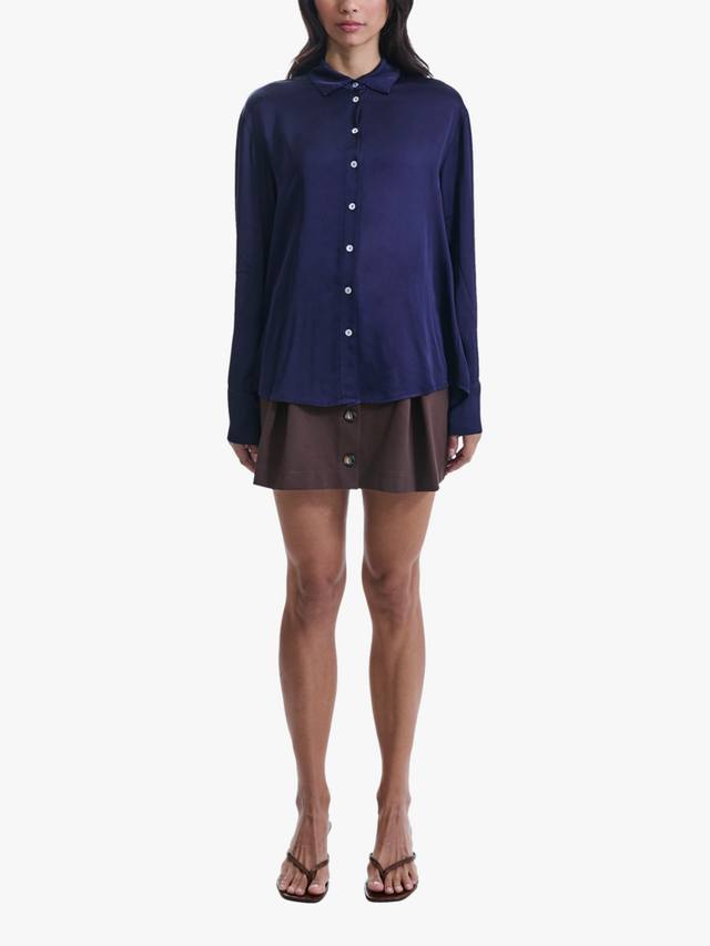 Сатиновая рубашка с длинными рукавами James Lakeland, Dark Blue
Сатиновая рубашка с длинными рукавами James Lakeland, Dark Blue