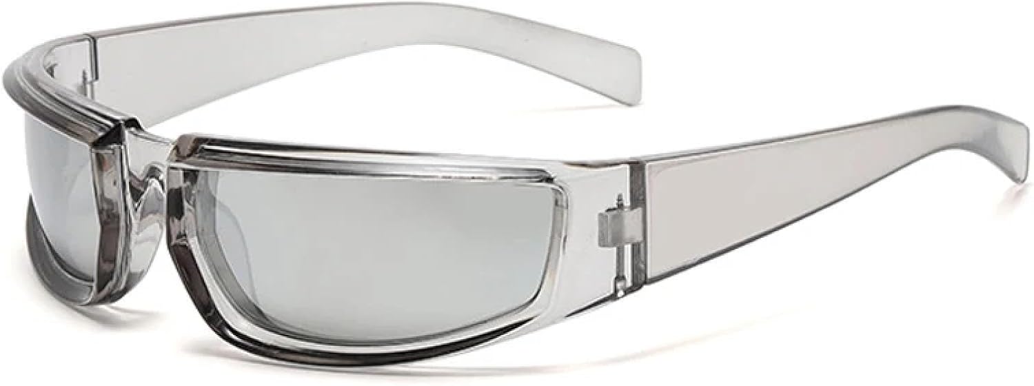 Солнцезащитные очки для женщин и мужчин в стиле ретро-панк, разноцветные, зеркальные, с защитой от УФ-излучения UV400, для занятий спортом на открытом воздухе и вождения UATXTAU, Grey Silver Mirror
Солнцезащитные очки для женщин и мужчин в стиле ретро-панк, разноцветные, зеркальные, с защитой от УФ-излучения UV400, для занятий спортом на открытом воздухе и вождения UATXTAU, Grey Silver Mirror