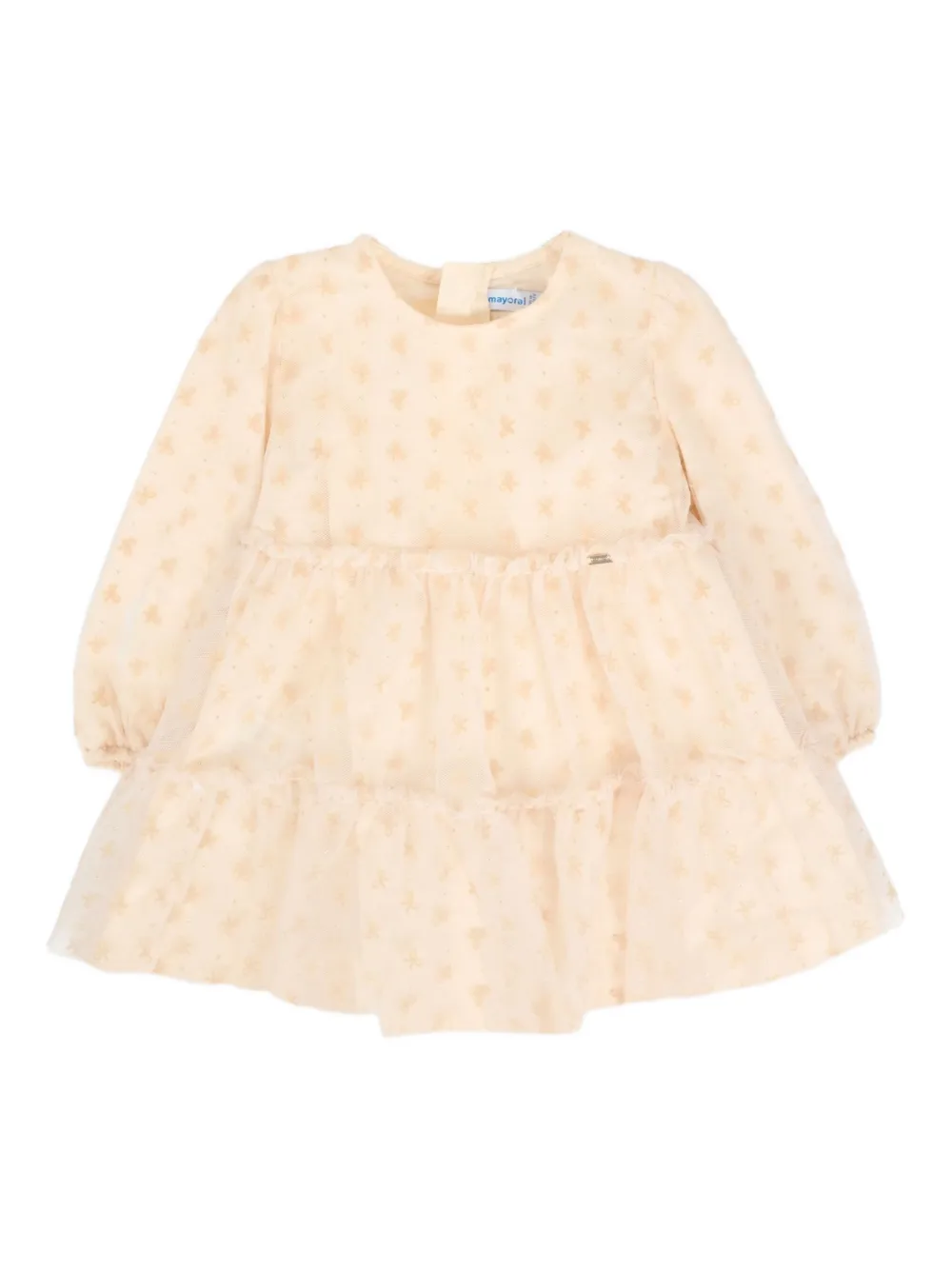 Многоярусное платье со звездным принтом Mayoral, нейтральный
Многоярусное платье со звездным принтом Mayoral, нейтральный