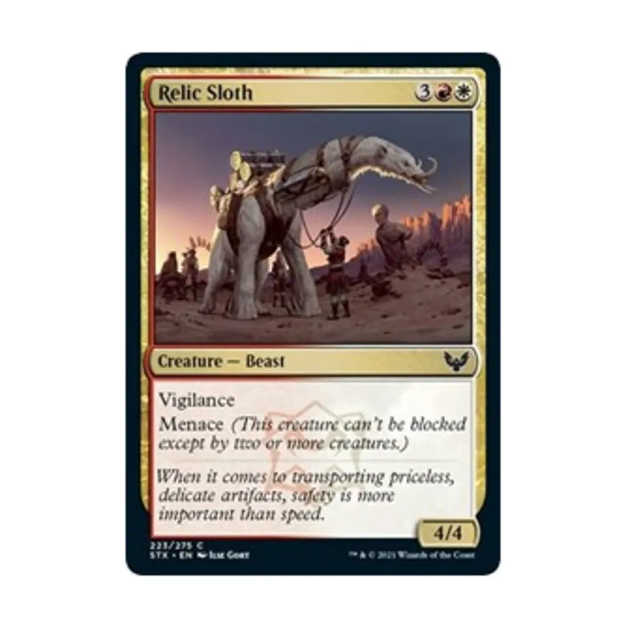 CCG Реликтовый ленивец (С), MTG - Strixhaven - School of Mages
CCG Реликтовый ленивец (С), MTG - Strixhaven - School of Mages