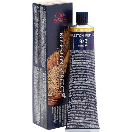 Koleston Perfect Me+ Rich Naturals 9/31 Лихтблонд золотисто-пепельный цвет волос 60 мл, Wella
Koleston Perfect Me+ Rich Naturals 9/31 Лихтблонд золотисто-пепельный цвет волос 60 мл, Wella