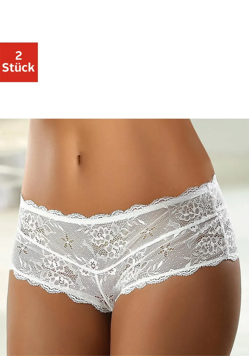 Трусики Vivance "Премиум Белье" (2 шт.) в привлекательной двойной упаковке из тонкого кружева, белый
Трусики Vivance "Премиум Белье" (2 шт.) в привлекательной двойной упаковке из тонкого кружева, белый