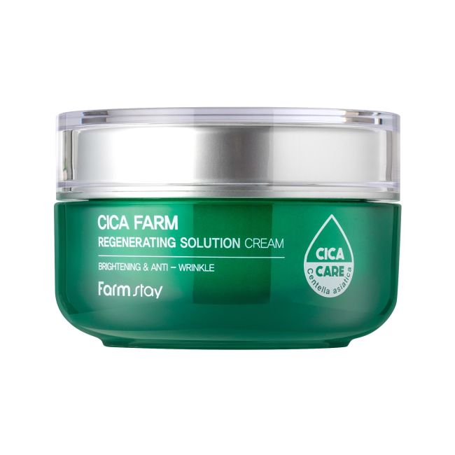 Cica farm восстанавливающий крем для лица Farmstay, 50 мл
Cica farm восстанавливающий крем для лица Farmstay, 50 мл