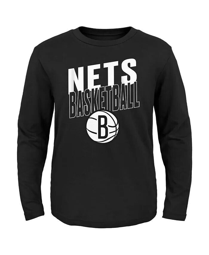 Футболка с длинным рукавом Brooklyn Nets Showtime для мальчиков и девочек, черная Outerstuff
Футболка с длинным рукавом Brooklyn Nets Showtime для мальчиков и девочек, черная Outerstuff