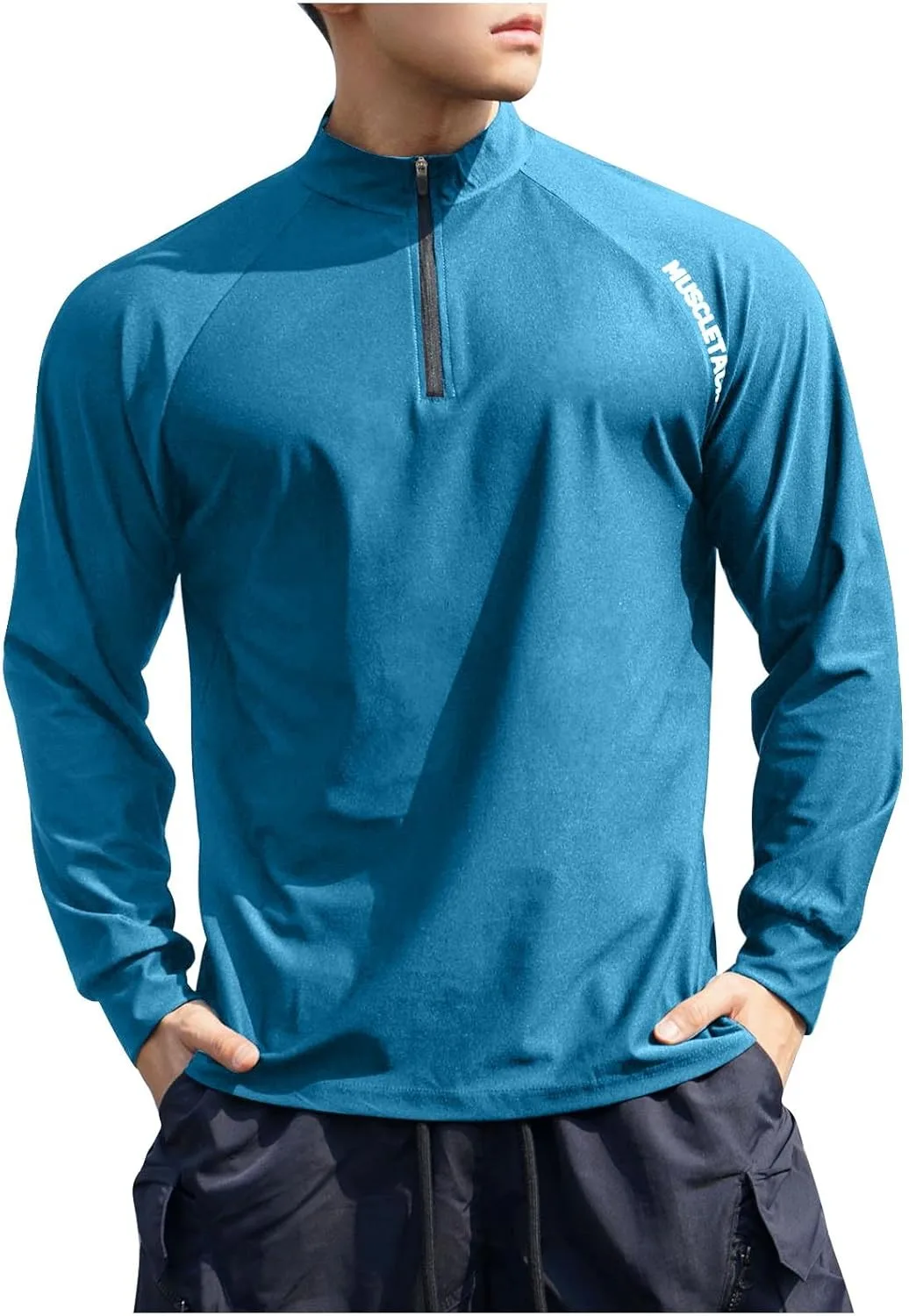 Мужская футболка с длинным рукавом Quick Dry для тренировок
Мужская футболка с длинным рукавом Quick Dry для тренировок